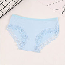 Load image into Gallery viewer, 2019 New arrival Fashion Sexy Shorts Lace Modal Panties Soft Ladies Sexy Low Waist Intimates For Women